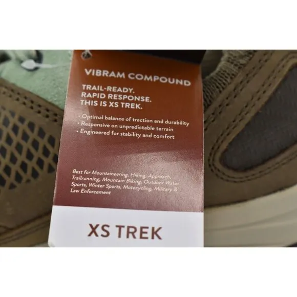 Vasque Women Size 9.5 Talus AT Low UltraDry Waterproof Bungee Brown Hiking Shoes