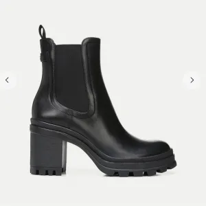 Veronica Beard Ankle Boots-Winnie, Black LE;Size 6