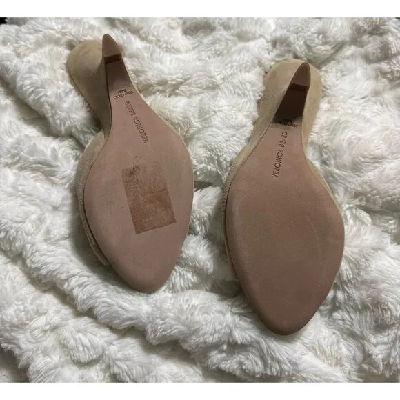 Veronica Beard Women's Mila Sculpted Wedge Slide Sandals