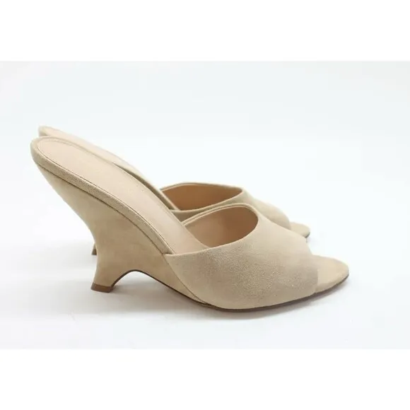 Veronica Beard Women's Mila Sculpted Wedge Slide Sandals