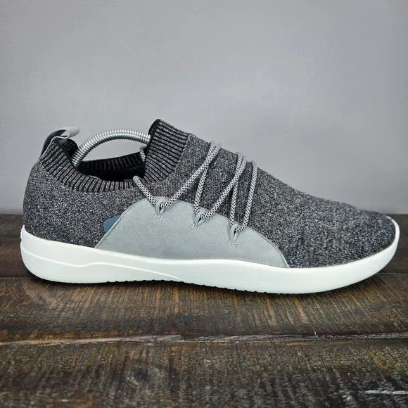 Vessi Cityscape Classic Mens Size 12 Lace Up Waterproof Shoes Sneakers Gray
