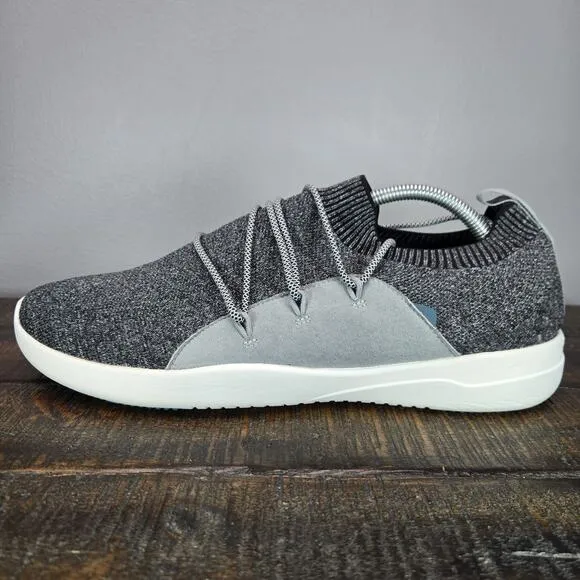Vessi Cityscape Classic Mens Size 12 Lace Up Waterproof Shoes Sneakers Gray