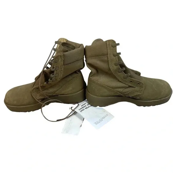 Vibram Hot Weather Coyote combat Boots • NWT • Size 5R