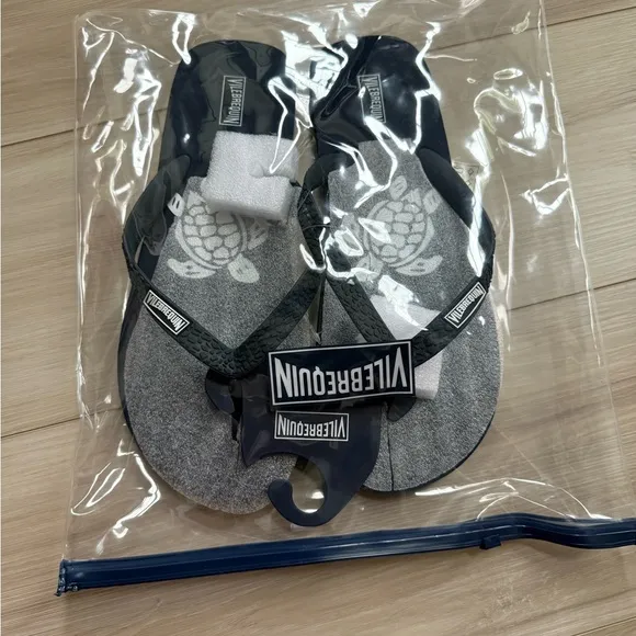 VILEBREQUINCOPP - T-BAR SANDALS - MARINE