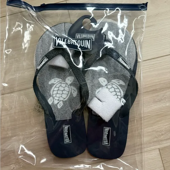 VILEBREQUINCOPP - T-BAR SANDALS - MARINE