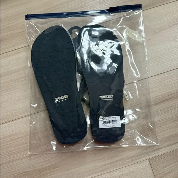 VILEBREQUINCOPP - T-BAR SANDALS - MARINE