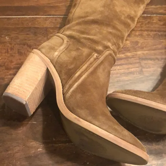 Vince Camuto &quot;Melaya&quot; Over the Knee Suede Boots