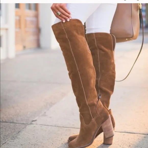 Vince Camuto &quot;Melaya&quot; Over the Knee Suede Boots