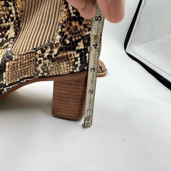 Vince Camuto Jentilly Ankle Boots, Snake Print, Women's 8 M