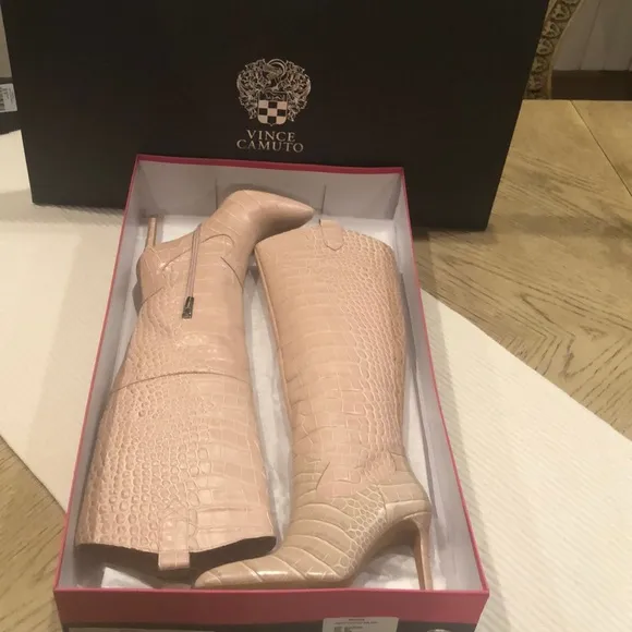 Vince camuto leather boots