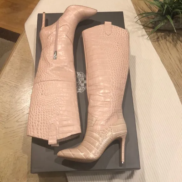 Vince camuto leather boots