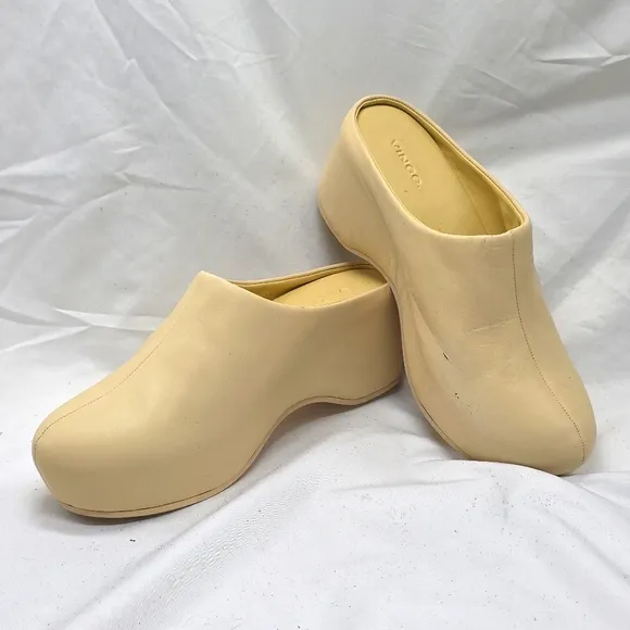 Vince Isa Clog Sandals Cypress Size 8.5