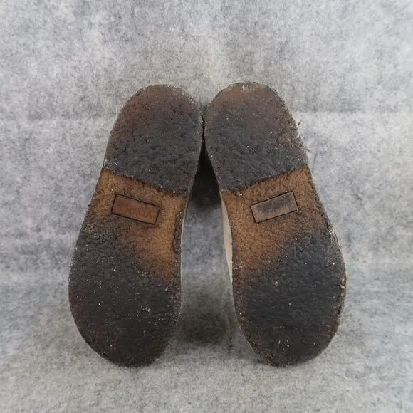 Vince Shoes Womens 5.5 Boots Cody Suede Chelsea Pull On Crepe Sole Casual Brown