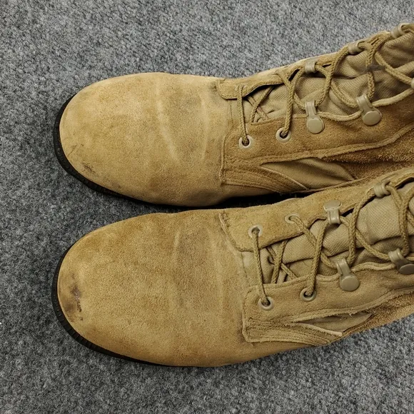 Vintage 90s 1993 Ro Search Desert Tan Boots Mens 7 US Military Combat Tactical