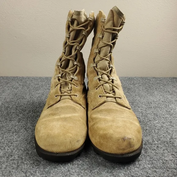 Vintage 90s 1993 Ro Search Desert Tan Boots Mens 7 US Military Combat Tactical