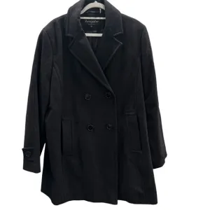 Vintage Forecaster of Boston Wool Blend Coat Double Breasted Long Blazer Plus 18