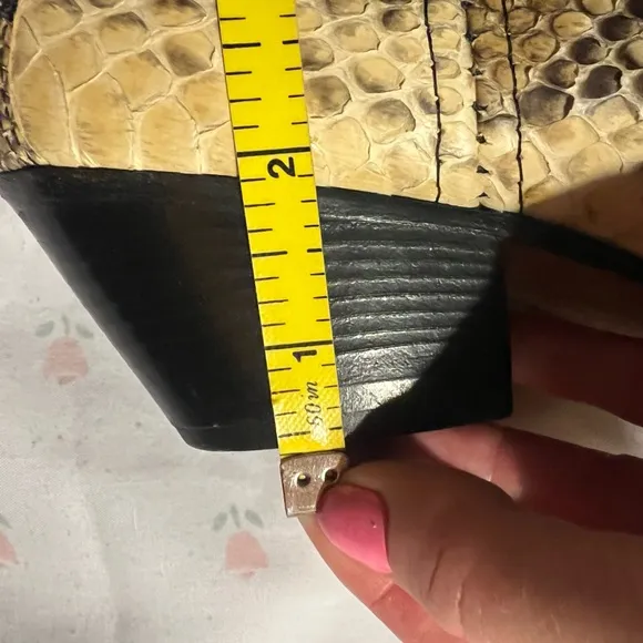 Vintage Leather Snakeskin Cowboy Boots snake rare western 90s