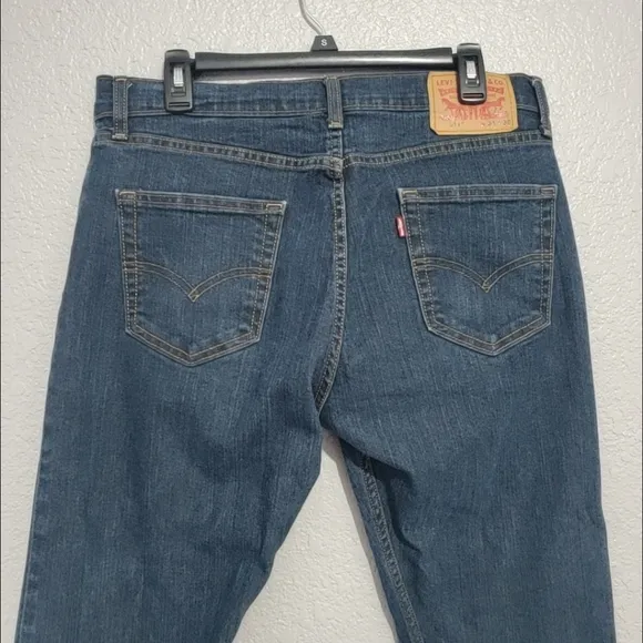 Vintage Levis 511 Big E Red Tab Dark Blue Denim Jeans 34x30 PC9-04511-5314