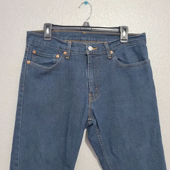 Vintage Levis 511 Big E Red Tab Dark Blue Denim Jeans 34x30 PC9-04511-5314