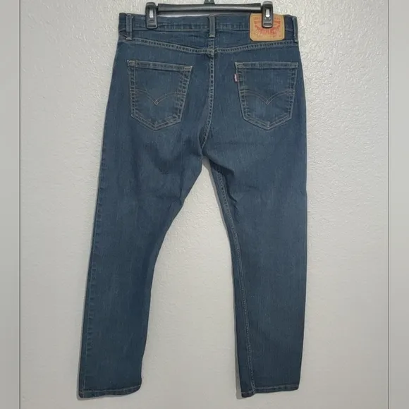 Vintage Levis 511 Big E Red Tab Dark Blue Denim Jeans 34x30 PC9-04511-5314