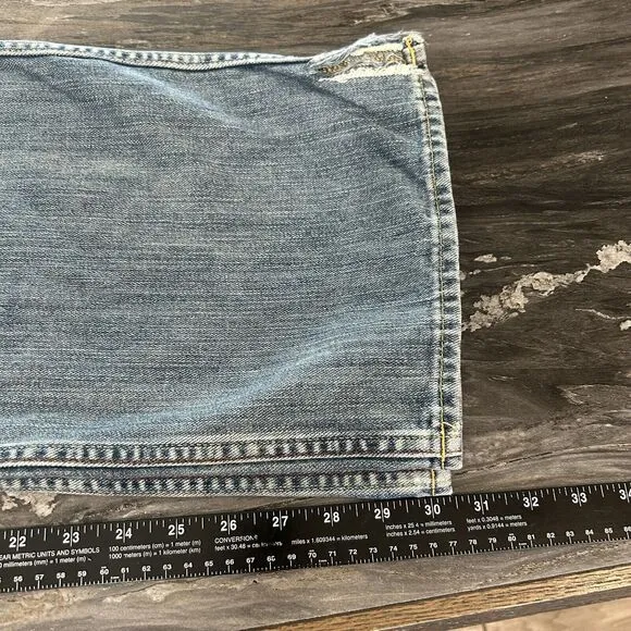 Vintage Ralph Lauren Mens Jeans 38x30 100% Cotton Ayton Carpenter Blue Relaxed