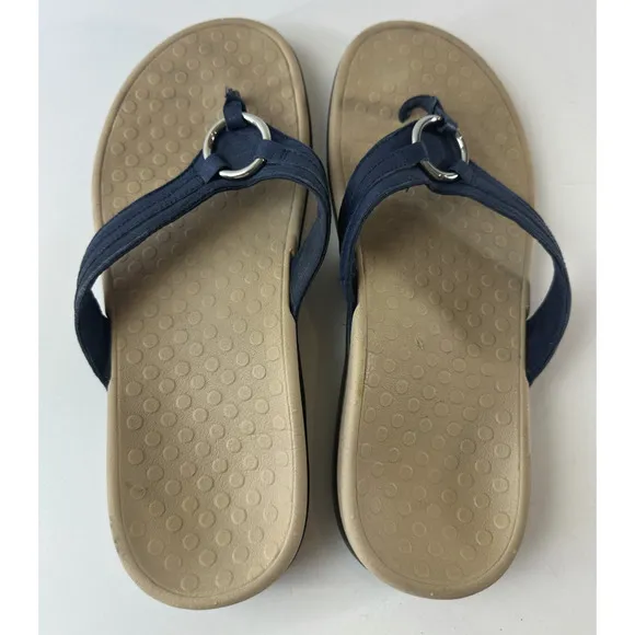 Vionic Bundle Lot of 3 Sets of Sandals Aloe &amp; Floriana Flip Flops Women's Size 9