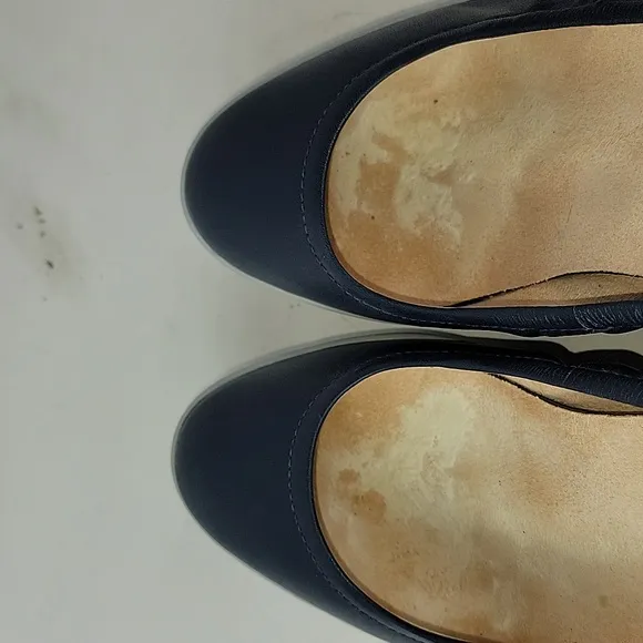 Vionic Jacey Wedge Slip-Ons Blue Navy Women's Shoes