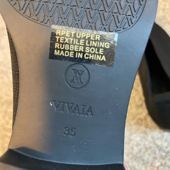 VIVAIA Square-Toe Water-Repellent Ankle Boots (Ryan Pro) new without box size 35