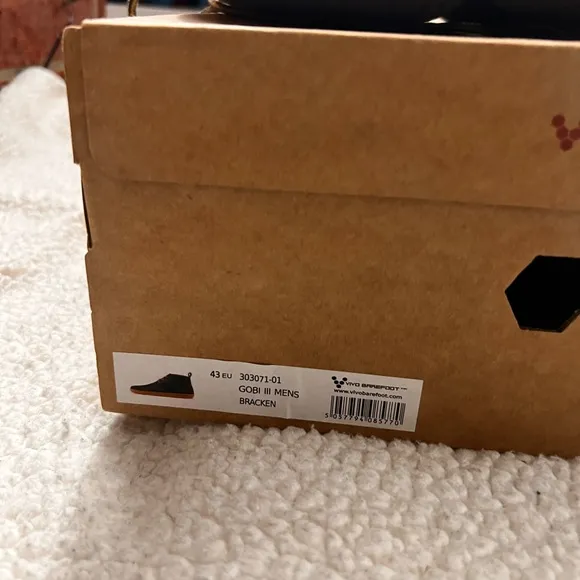Vivobarefoot Gobi III Barefoot Leather Boots | EU 43 | W/ Naboso Insoles