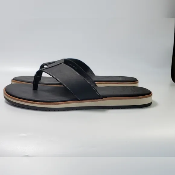 Warfield &amp; Grand Men's Leather Sandals Flip flops Size 9
