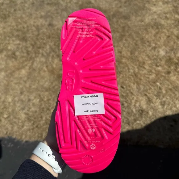 Waterproof UGG Kids Pink Boots