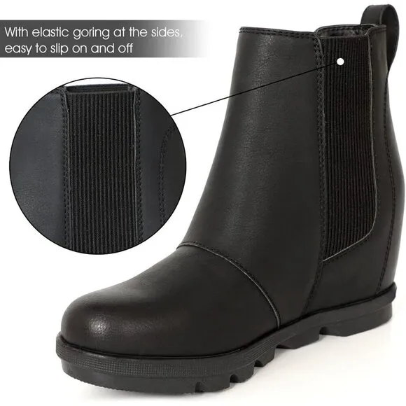 Wedge Boots Ankle Comfortable for Women's