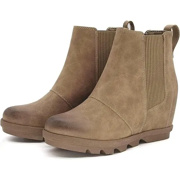 Wedge Boots Comfortable Ankle Booties for Women's