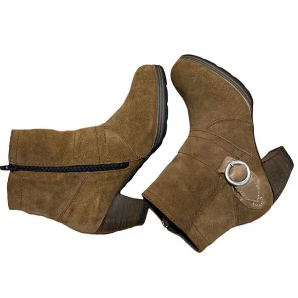 𝅺wolky Urabi Suede Ankle Boots