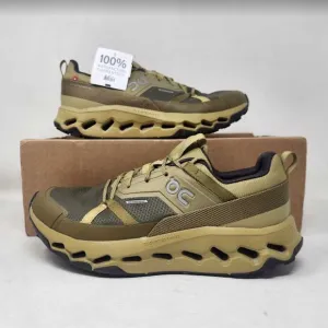 Women's 10.5 ON Cloudhorizon WP waterproof hiking shoes sneakers Safari / Olive