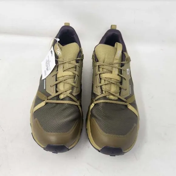 Women's 10.5 ON Cloudhorizon WP waterproof hiking shoes sneakers Safari / Olive