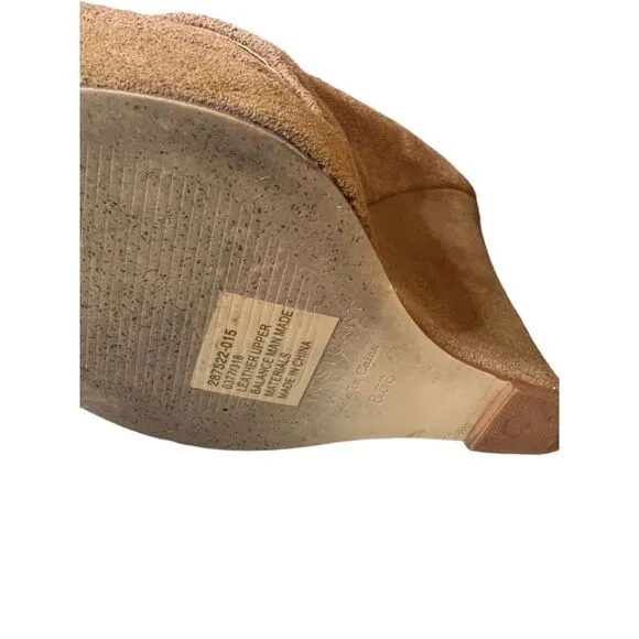 Women's Colin Stuart Boots Tan Size 8.5 B