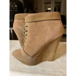Women's Colin Stuart Boots Tan Size 8.5 B