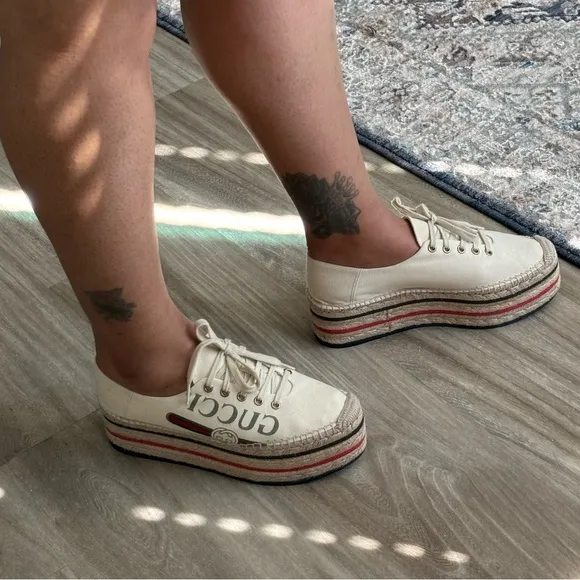 Women's Gucci Espadrille Sneakers