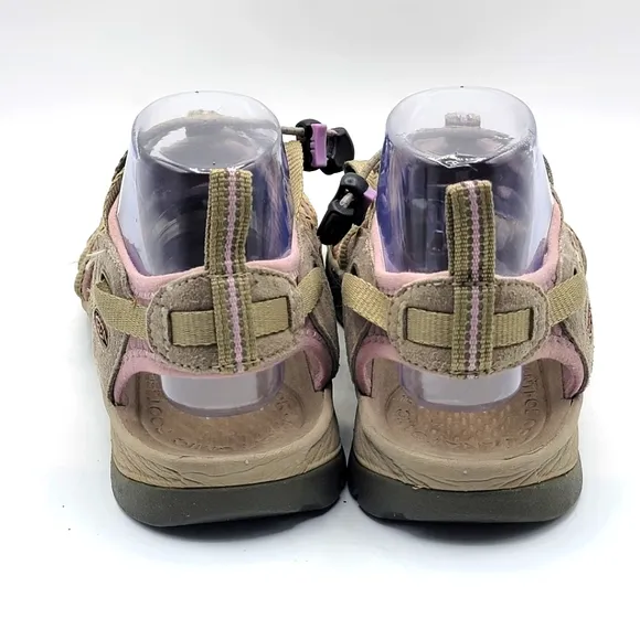 Women's Keen Whisper Tan and Pink Outdoor Sandals SIZE