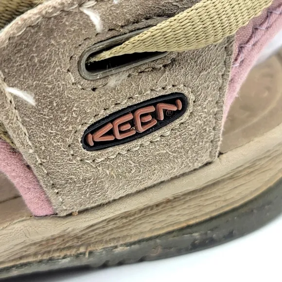 Women's Keen Whisper Tan and Pink Outdoor Sandals SIZE