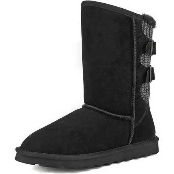 Women's Mid Calf Fashion Winter Snow Boots