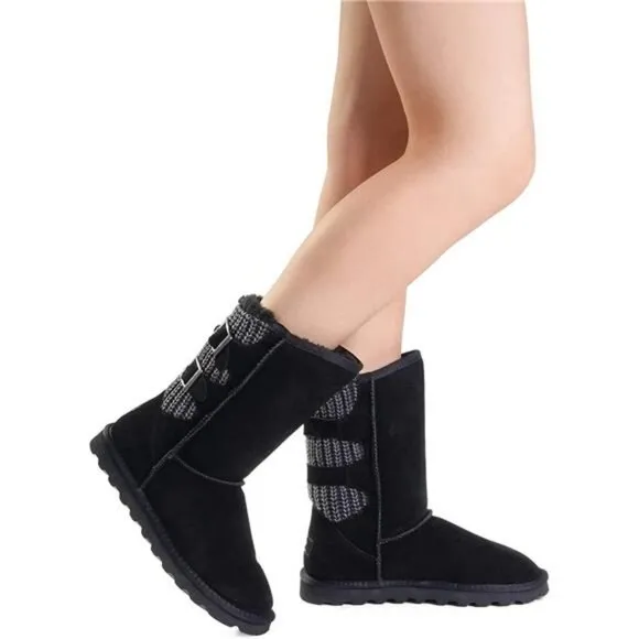 Women's Mid Calf Fashion Winter Snow Boots