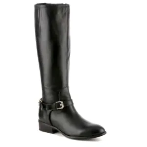 Womens Ralph Lauren Marion Black Leather Boots Size 7.5