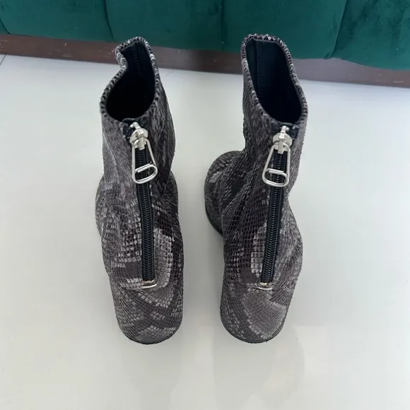 Women's Snakeskin Ankle Boots
