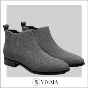 Women's VIVAIA Ryan Slip-on Women's Ankle Boots | gray | Sz: 40 EU - 9.5 US