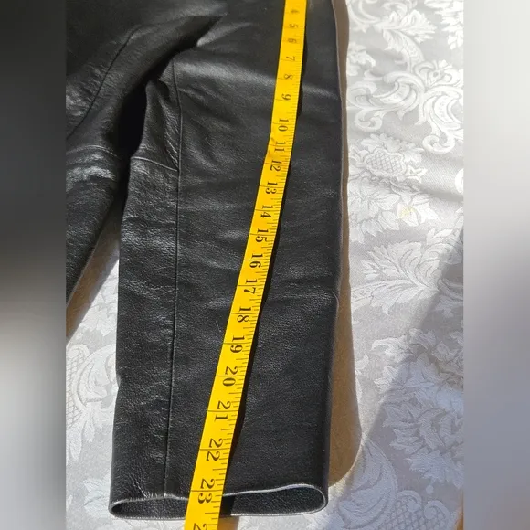 Worthington Genuine Leather Jacket-Vintage Inspired Dark Academia Style Timeless