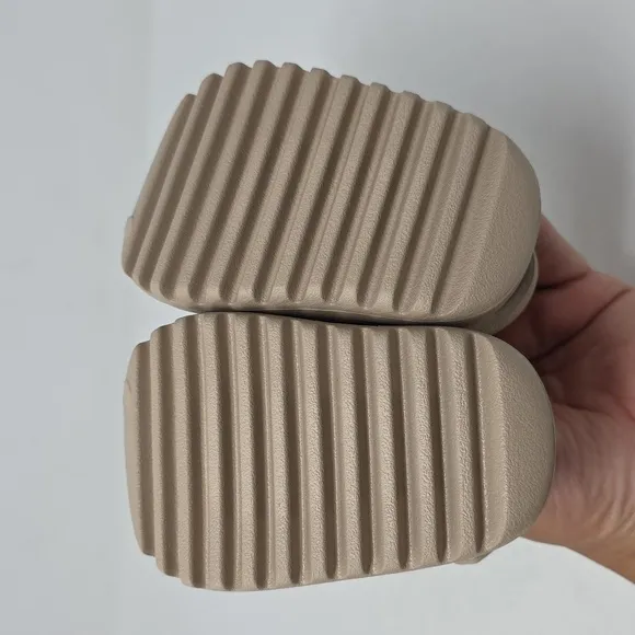 Yeezy Slide Infant Pure Tan Sandals Size 3K