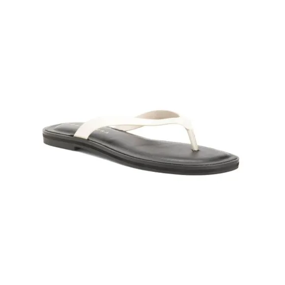 YOSI SAMRA Bone Leather River Flip Flop Sandals