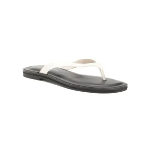YOSI SAMRA Bone Leather River Flip Flop Sandals